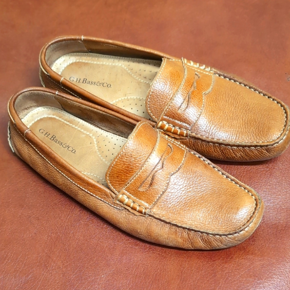 G.H. Bass & Co. Bass Monte Men's Tan Leather Loafers